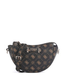 Guess Silia Bandolera espresso logo