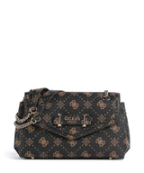 Guess Silia Bolso de hombro espresso logo