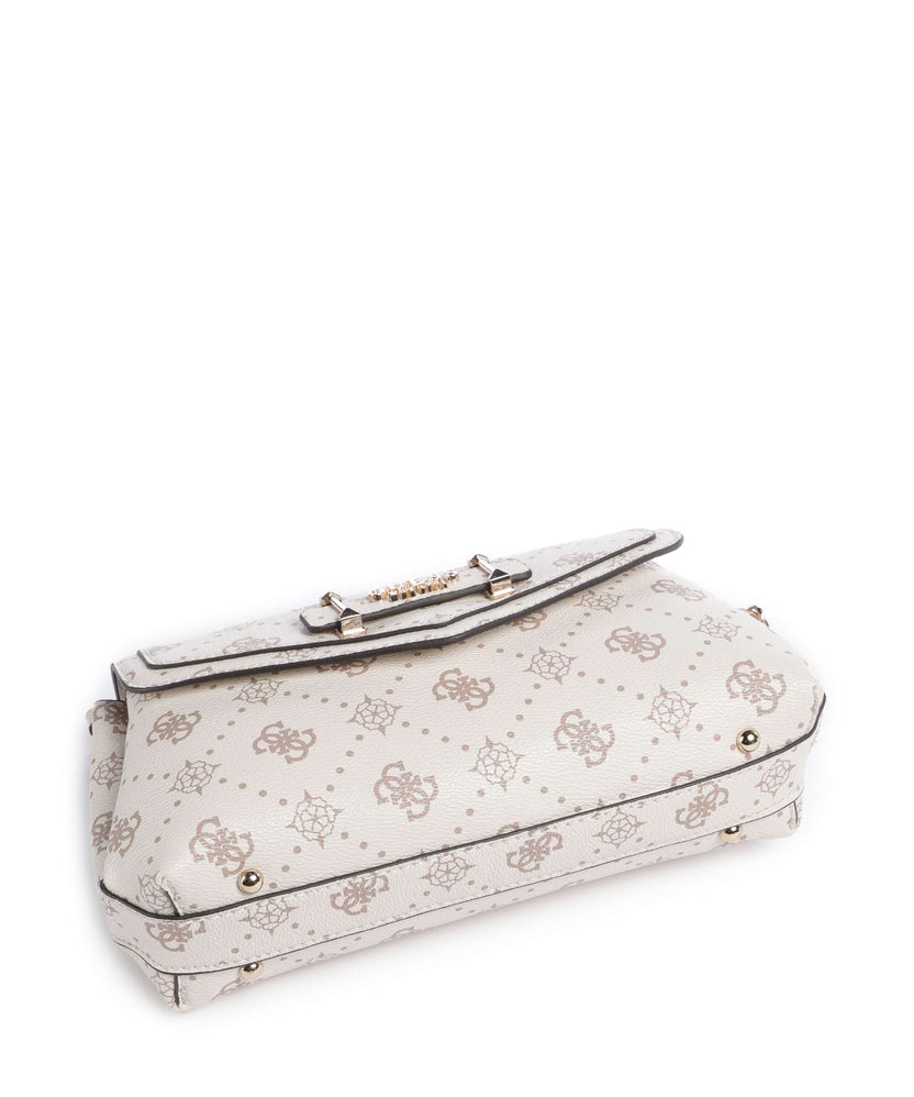 Guess Silia Shoulder bag vanilla logo