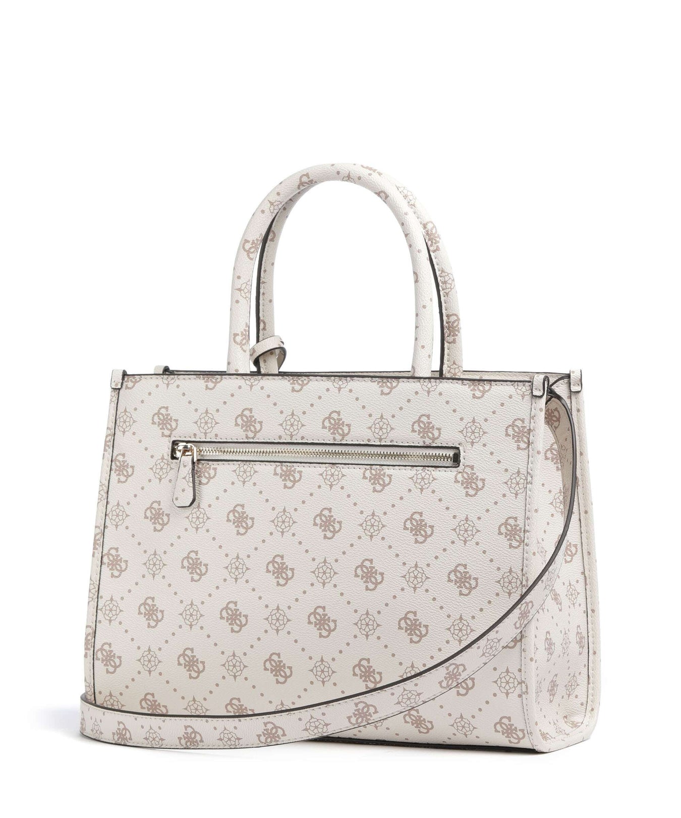 Guess Silia Handbag vanilla logo