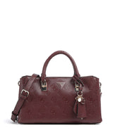 Guess Tisha Bolso de mano wine logo