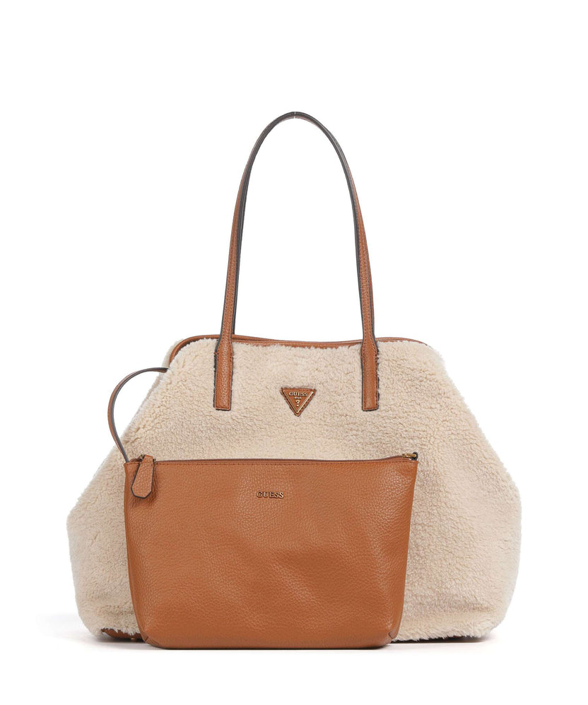 Guess Large Tote bag natural/cognac
