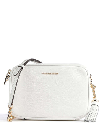 Michael Kors Jet Set Bandolera optic white