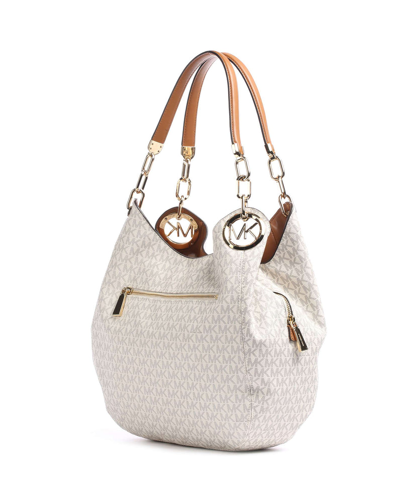 Michael Kors Lillie Hobo bag vanilla/acorn