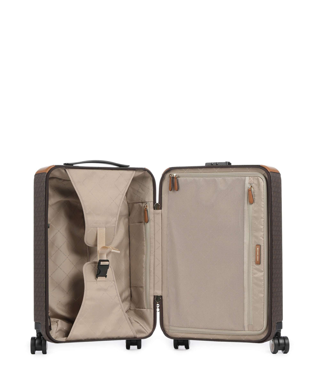 Michael Kors Travel Spinner (4 wheels) brown/acorn