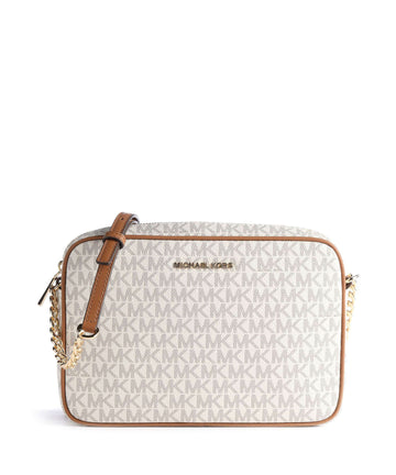 Michael Kors Jet Set Bandolera vanilla