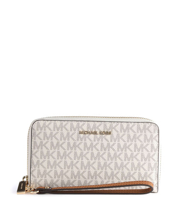 Michael Kors Jet Set Monedero vanilla