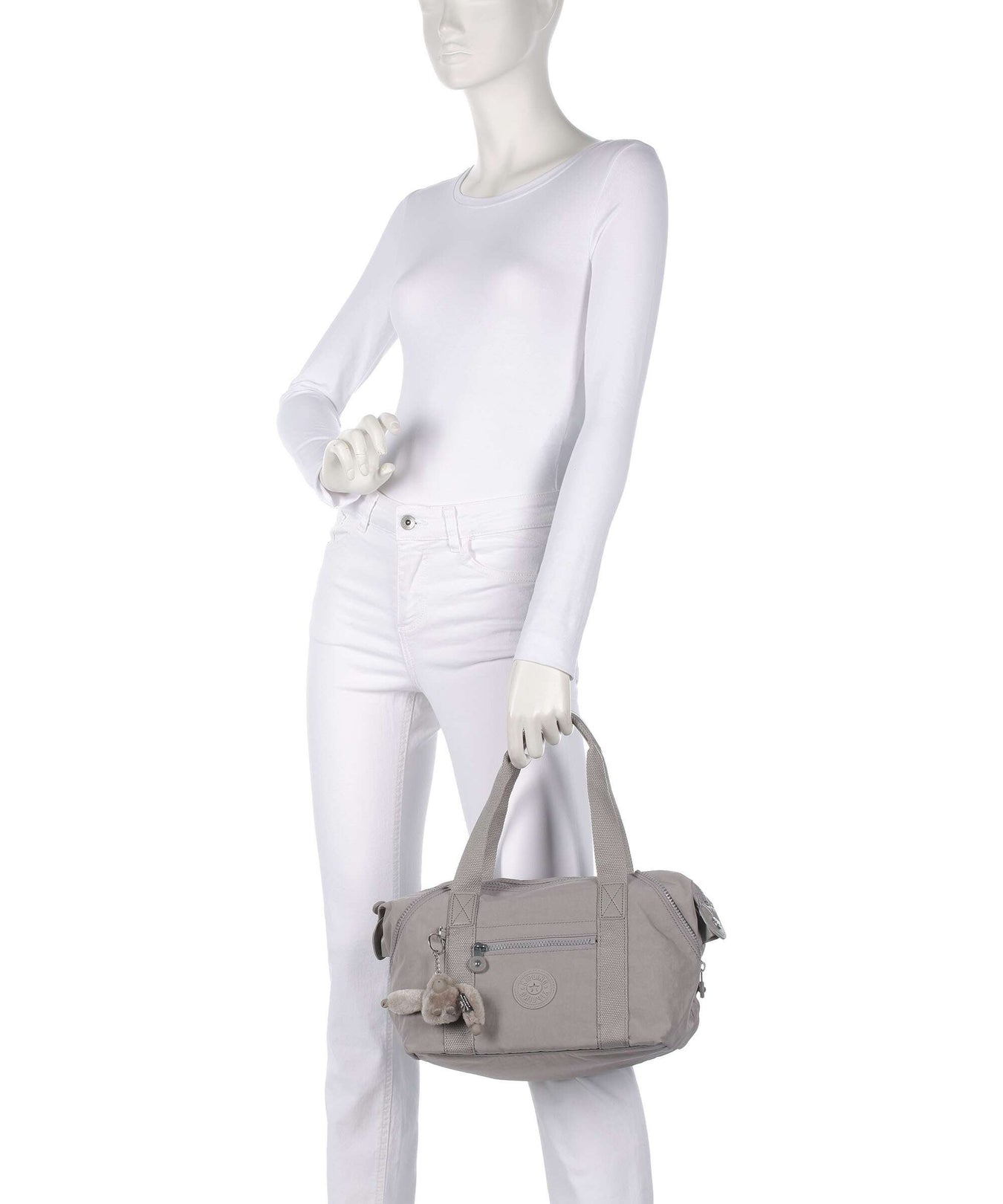 Kipling Basic Art Mini Handbag grey gris