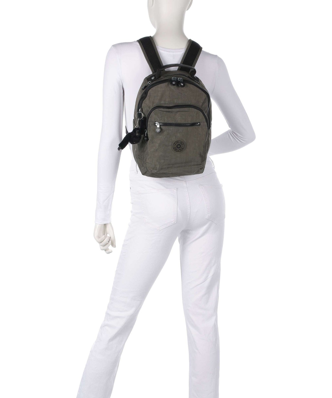 Kipling Basic Seoul S Backpack green moss