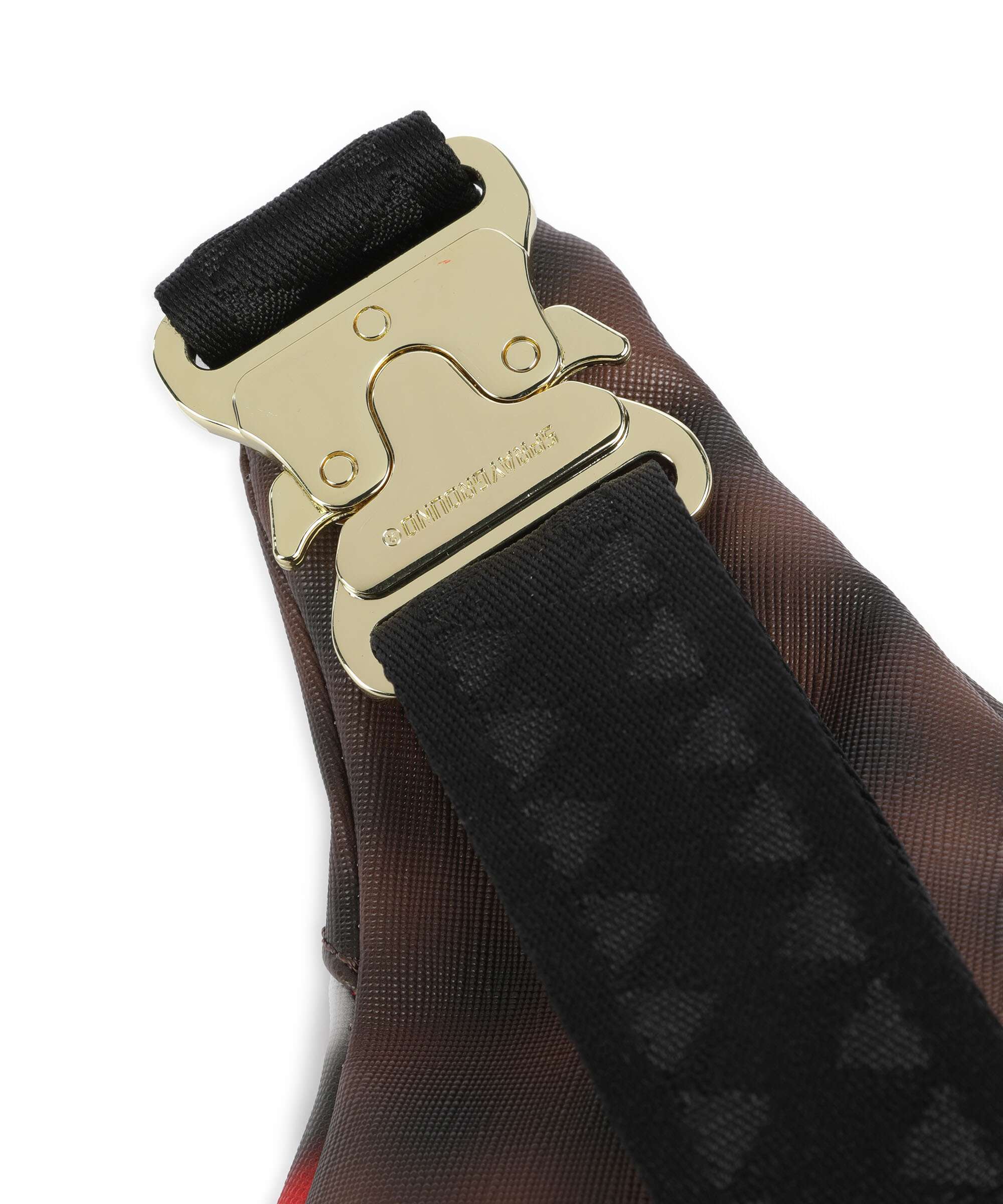 Sprayground Sharks in Paris Blur Belt bag brown/black