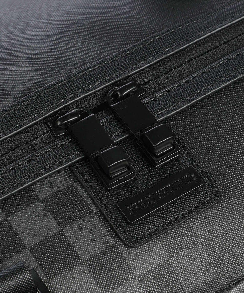 Sprayground Half Spritz Weekend bag black/grey