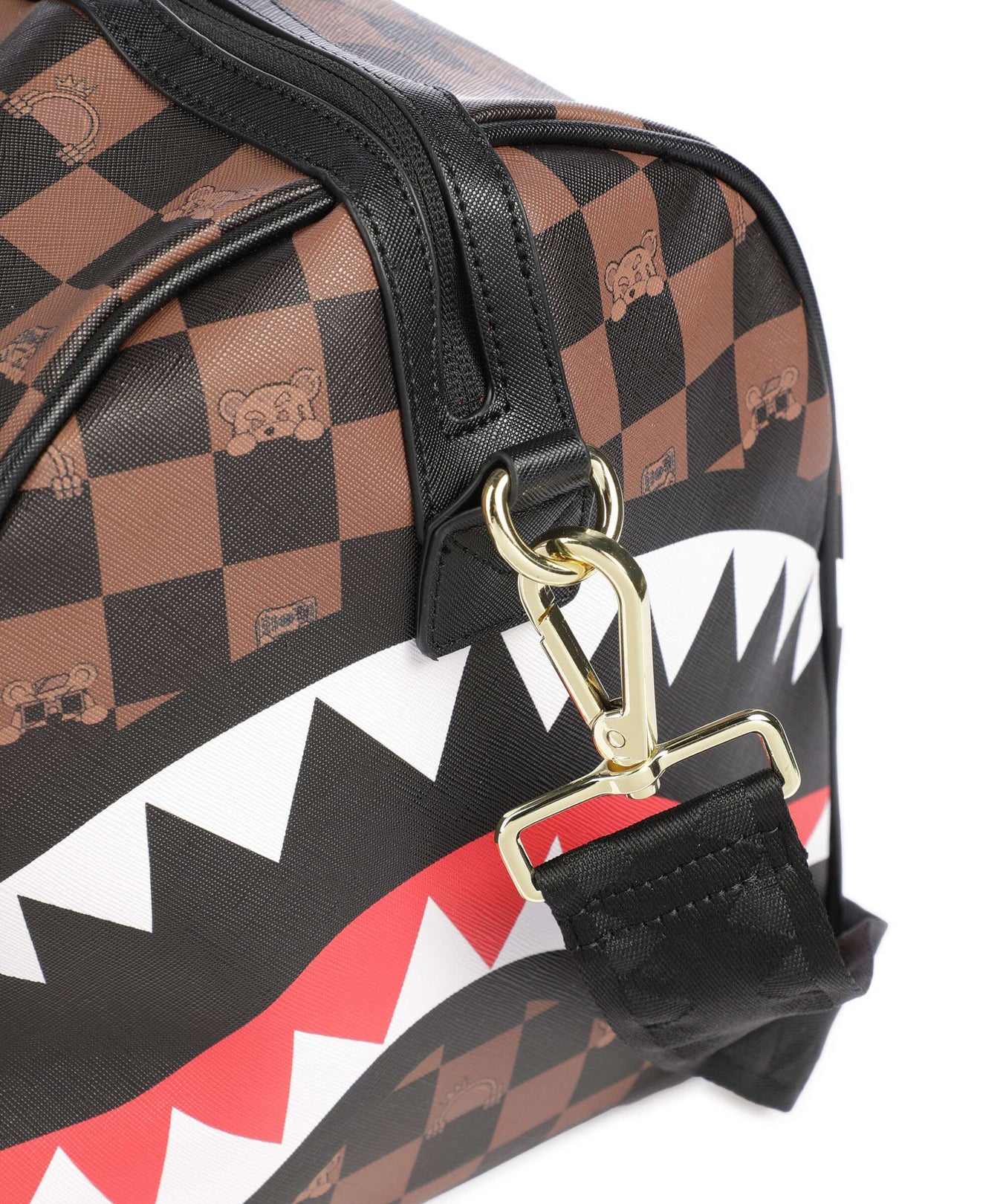 Sprayground Peeking Character Check Weekend bag multicolour
