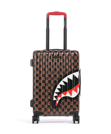 Sprayground Peeking Character Check Maleta con 4 ruedas multicolour