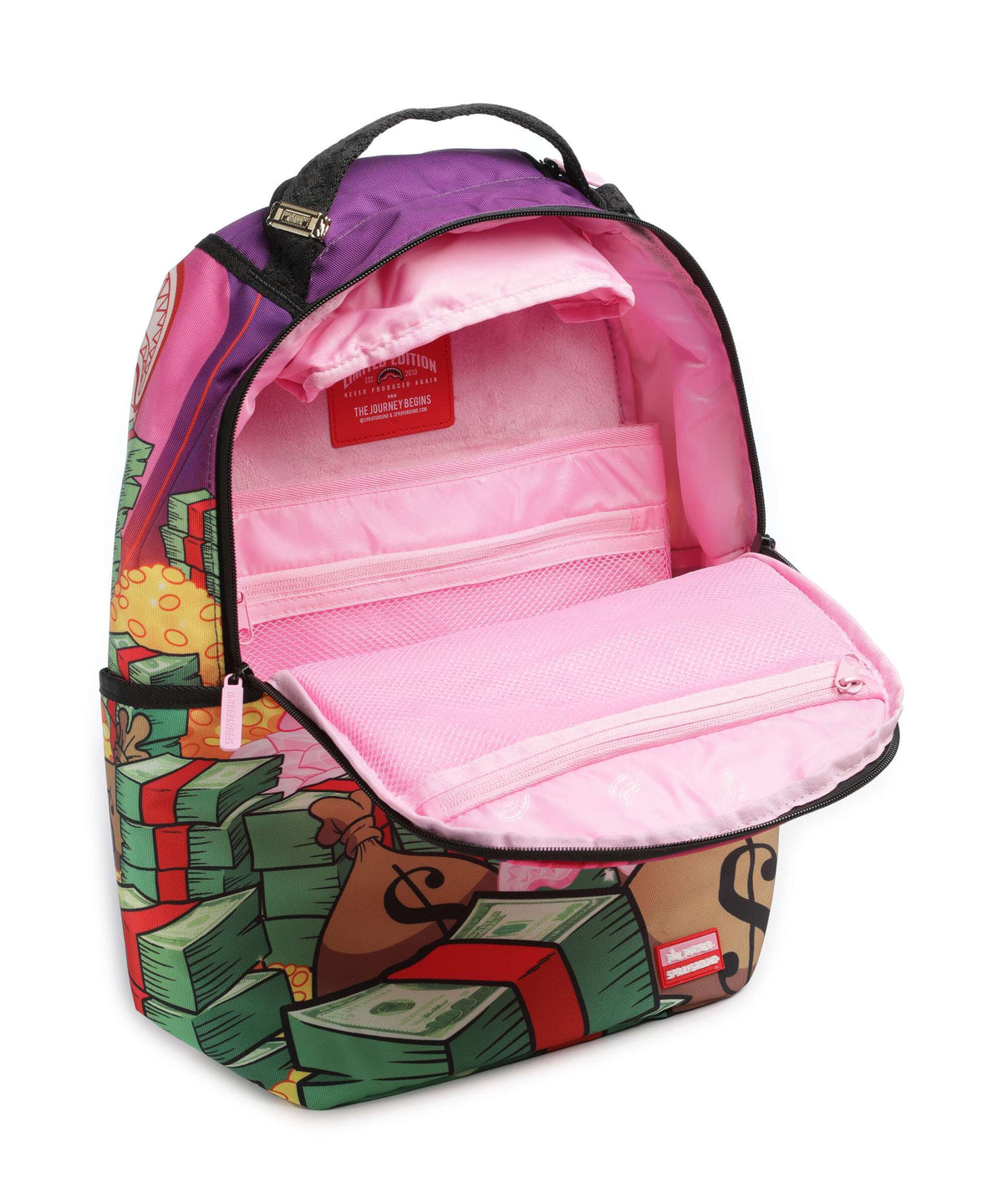 Sprayground Pink Panther Money Stash Backpack multicolour