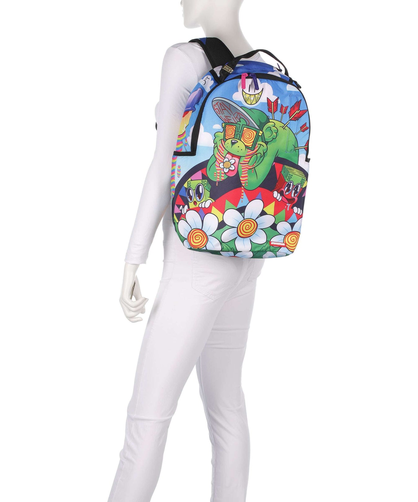 Sprayground Money Bear Weirdo Backpack multicolour