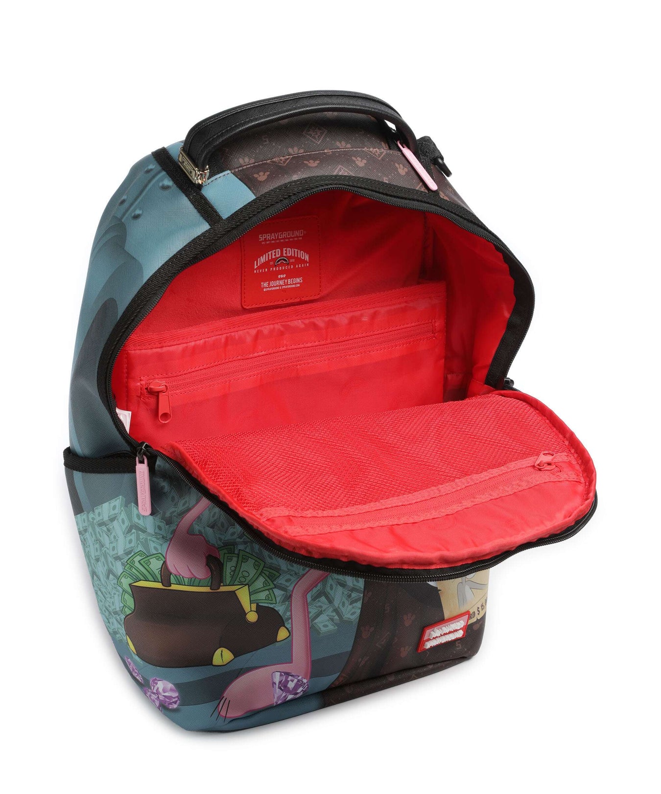 Sprayground Pink Panther Burglar Escape Backpack multicolour