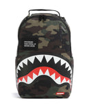 Sprayground Shark Central Camo Mochila green