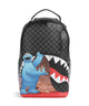 Sprayground Sesame Street Cookie Monster Sneaking a Bite Backpack black