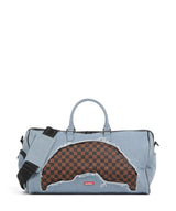 Sprayground Denim Shark Bolsa de fin de semana blue