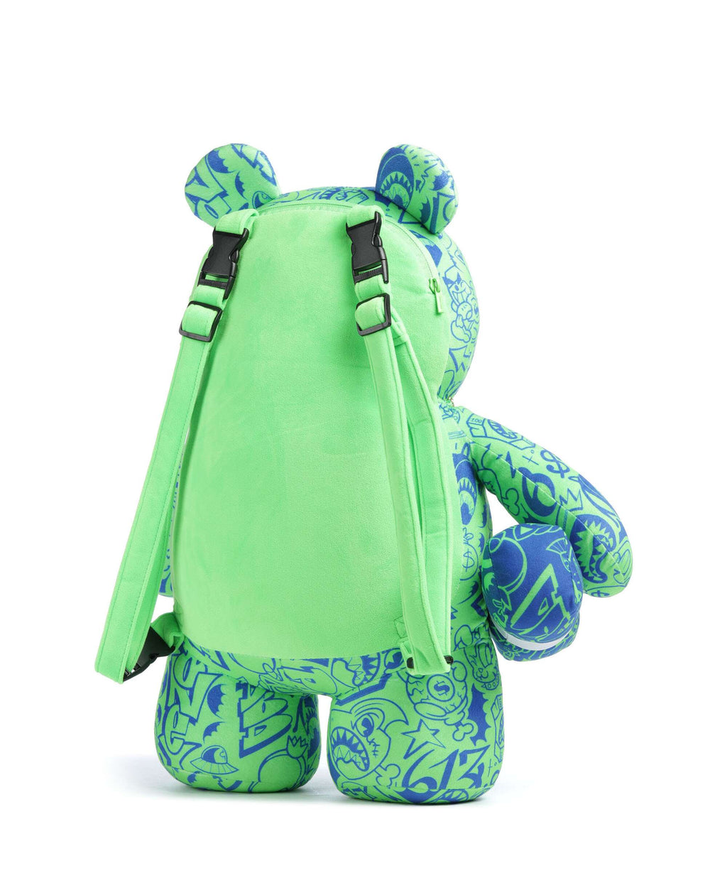 Sprayground Tatted Up No Face Moneybear Backpack multicolour