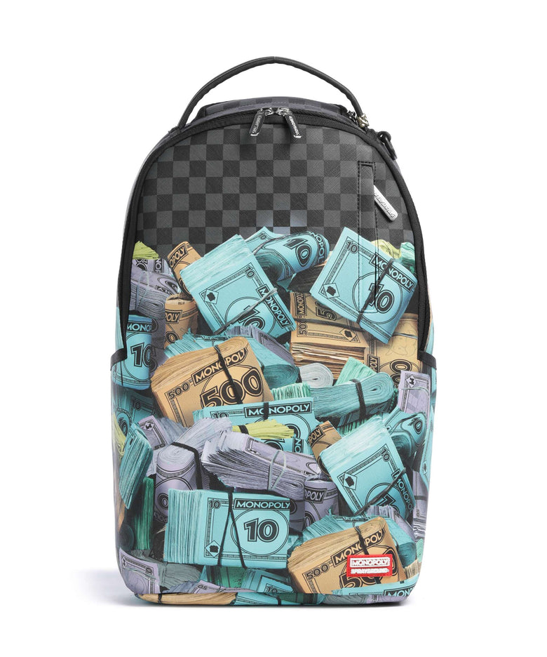 Sprayground Monopoly Money Stacks Backpack multicolour