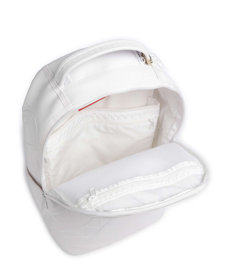 Sprayground Gold Brick Luxe White Backpack white