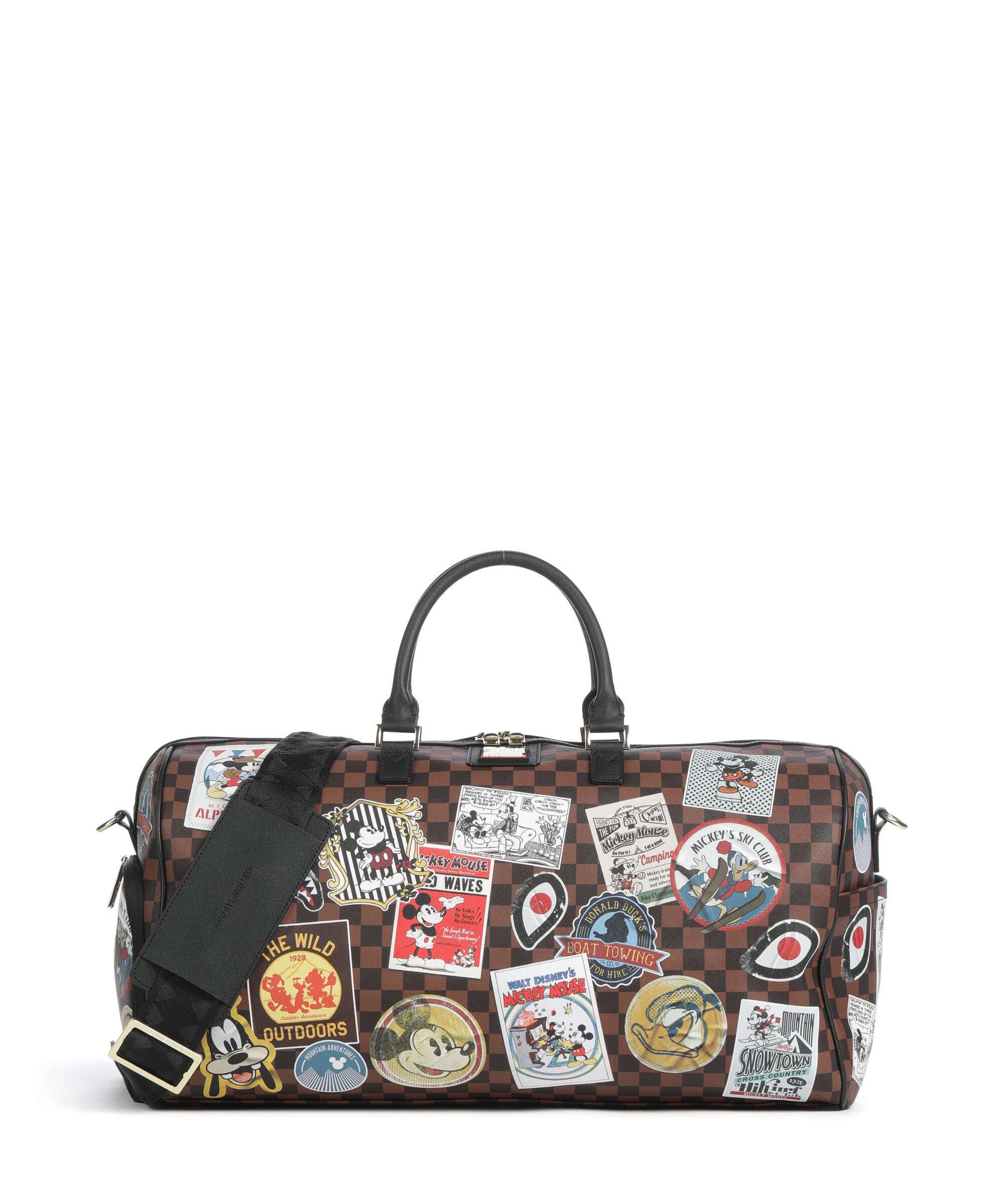 Sprayground Mickey Mouse Global Mogul Weekend bag brown
