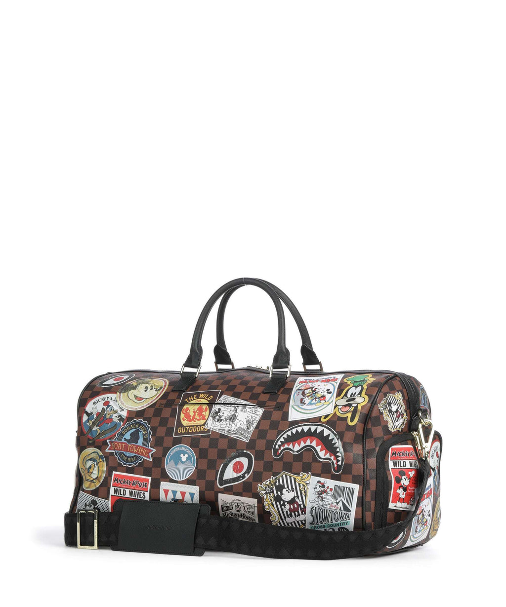 Sprayground Mickey Mouse Global Mogul Weekend bag brown