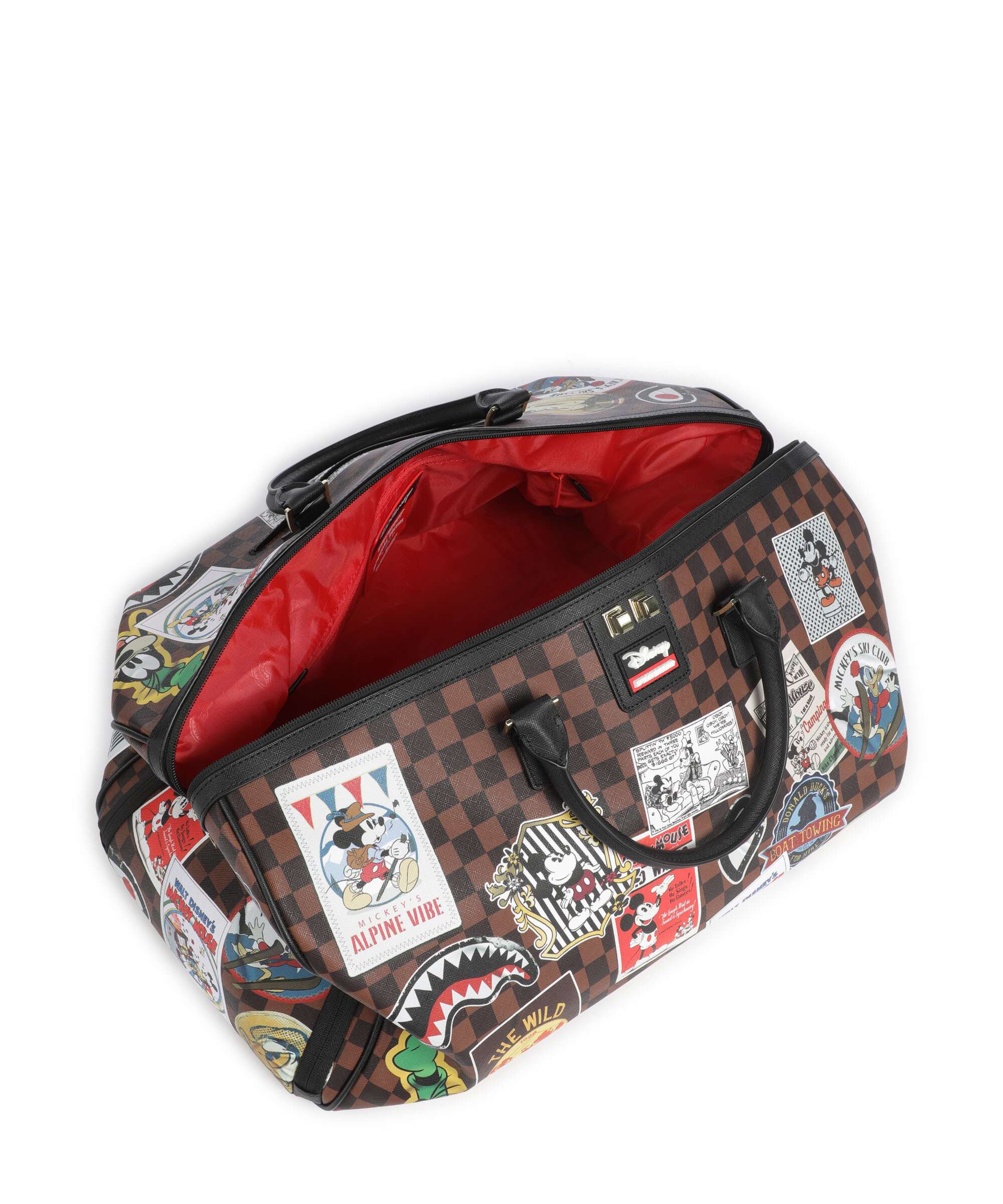 Sprayground Mickey Mouse Global Mogul Weekend bag brown