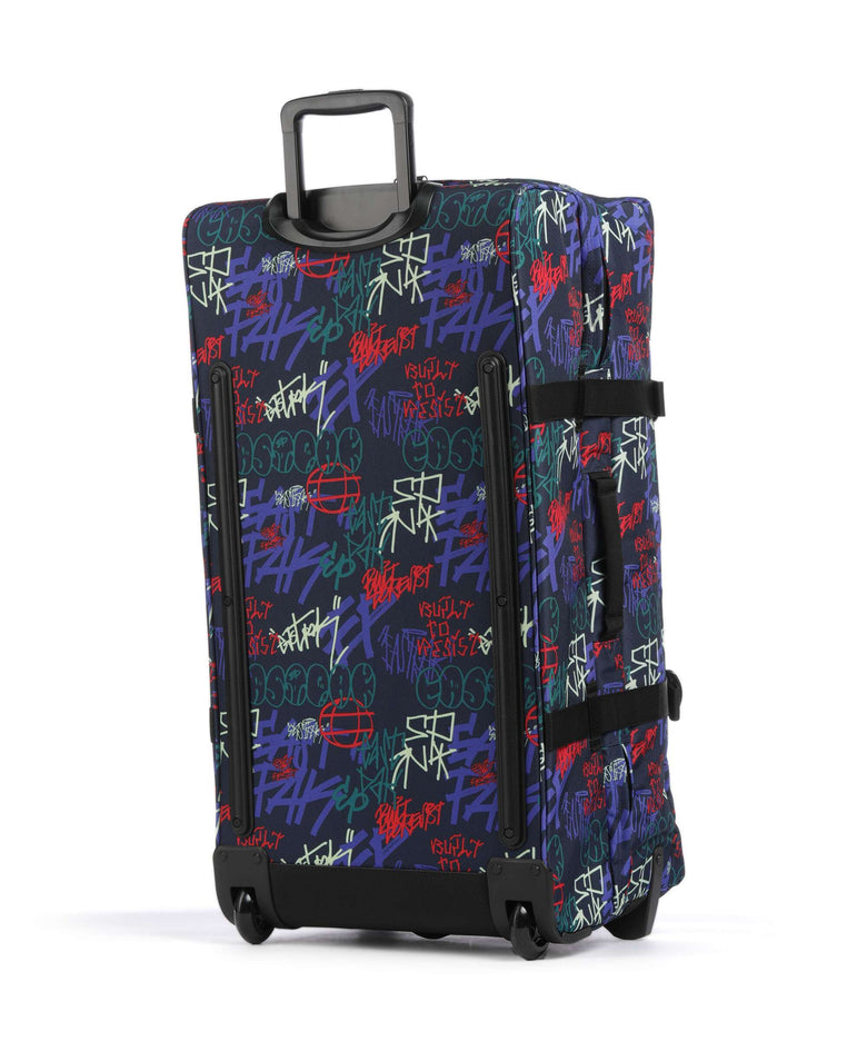 Eastpak Tranverz L Travel bag with wheels street tags blue