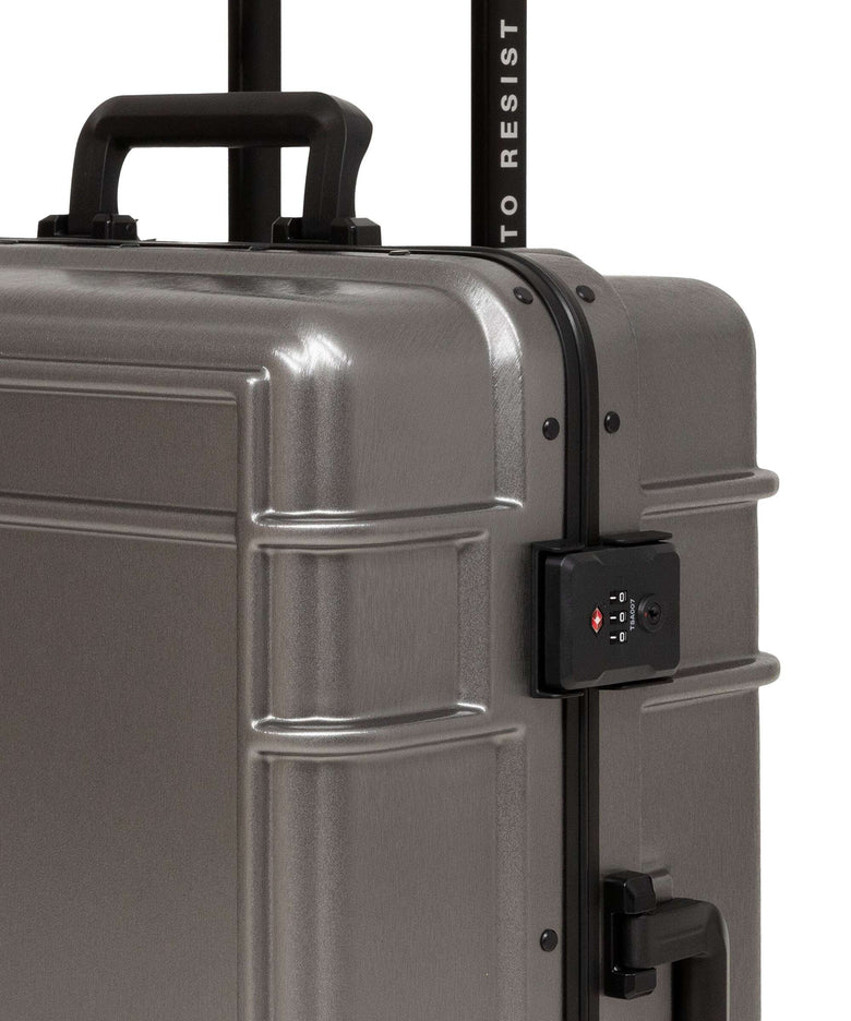 Eastpak Resist'R Case Spinner (4 wheels) brushed metal