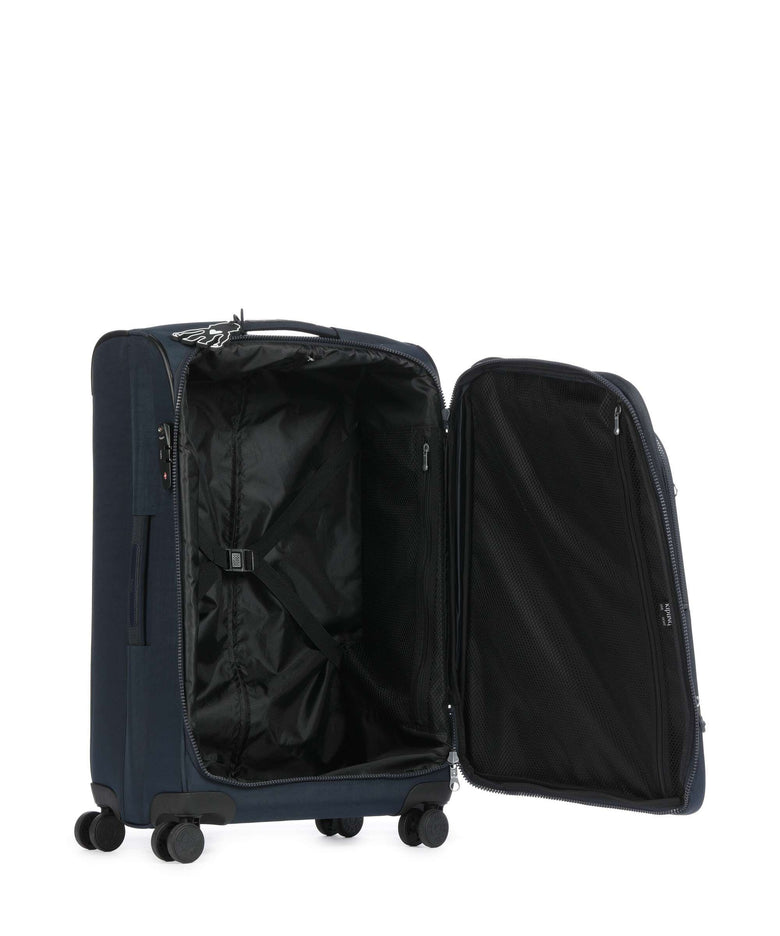 Kipling Basic New Youri M Spinner (4 wheels) blue bleu