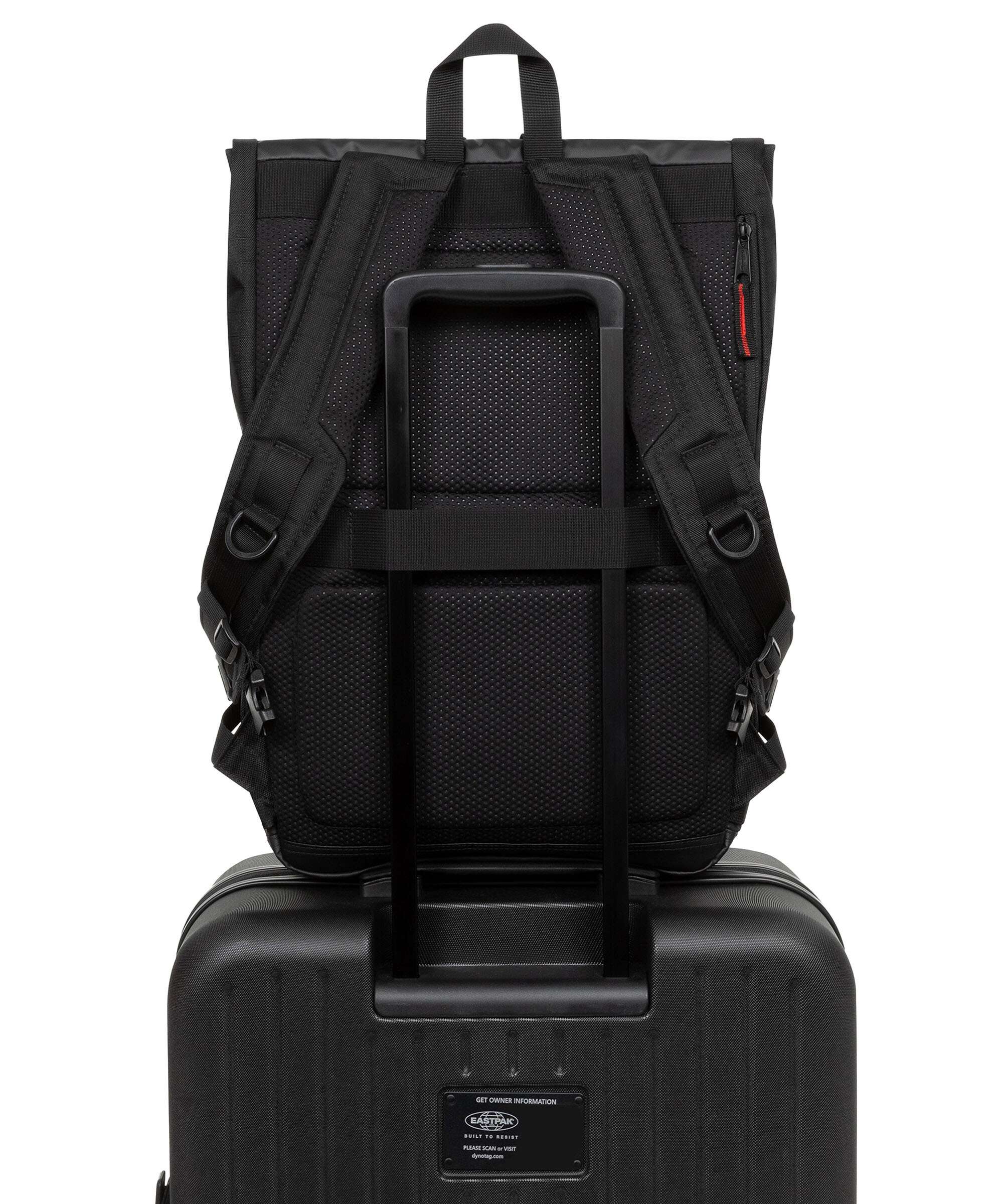 Eastpak Cnnct Tecum Roll Rolltop backpack rip black