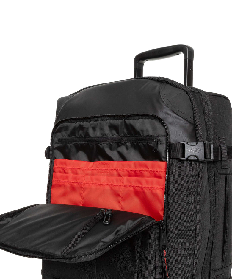 Eastpak Tranverz Cnnct S Travel bag with wheels rip black