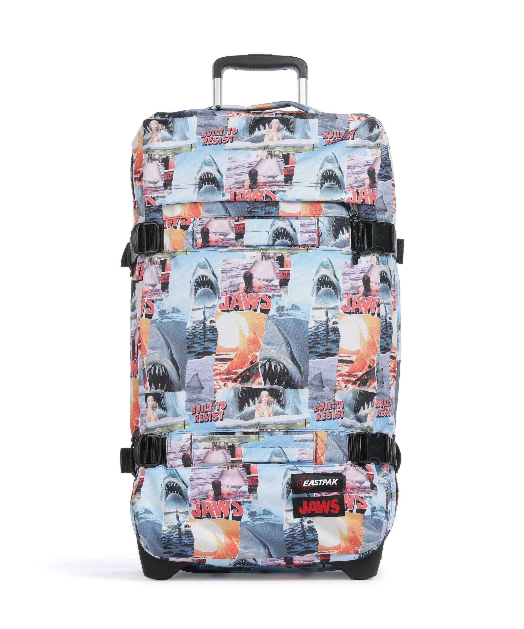 Eastpak Transit'R M Travel bag with wheels jaws print