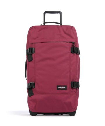Eastpak Tranverz M Bolso de viaje con ruedas wine burgundy