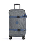 Kipling Basic Spontaneous M Spinner (4 wheels) blue on wire