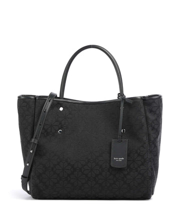 Kate Spade New York Spade Flower Jacquard Bolso de mano black/multicolour