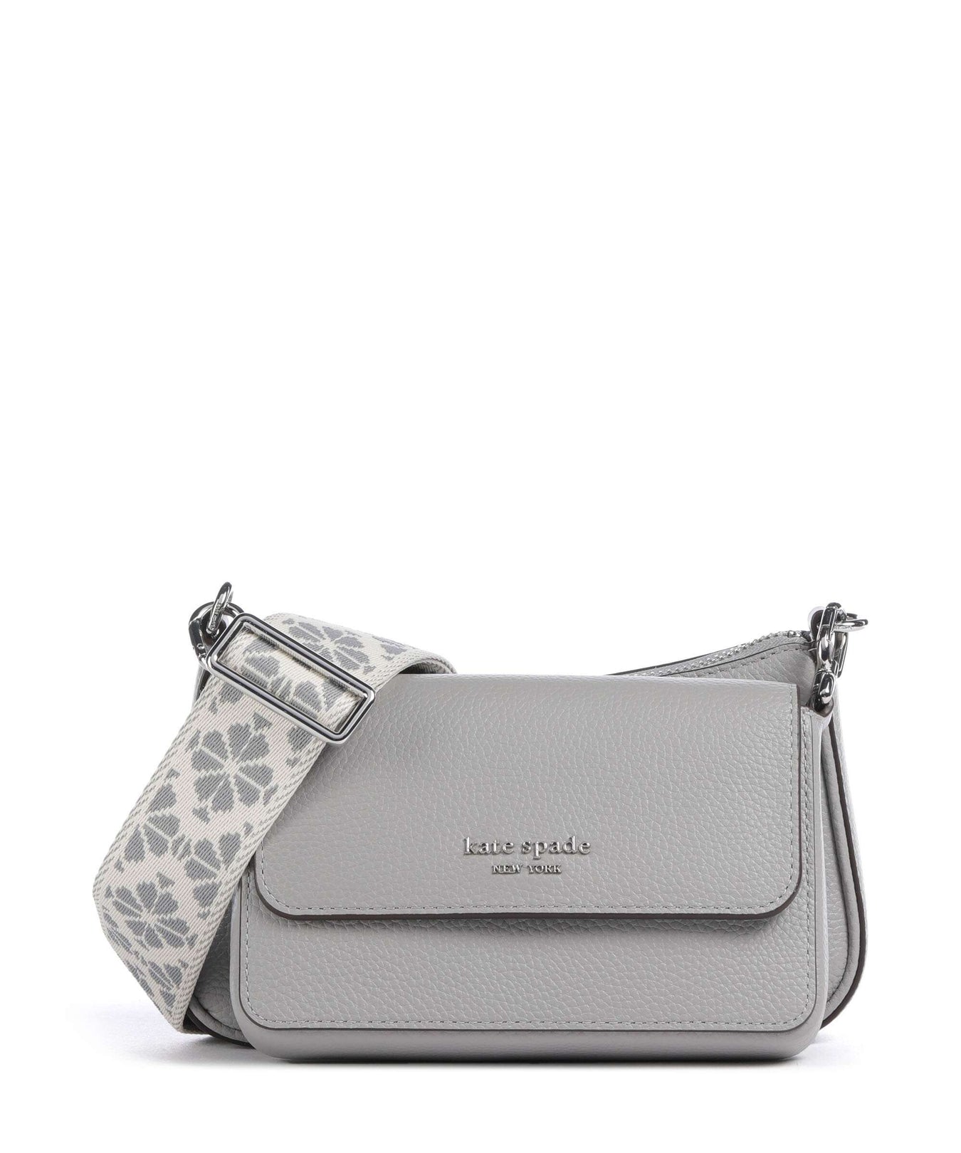 Kate Spade New York Double Up Crossbody bag nimbus grey