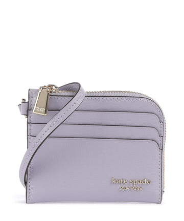 Kate Spade New York Devin Tarjetero lavender cream