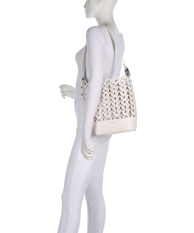 Kate Spade New York Halo Bucket bag cream
