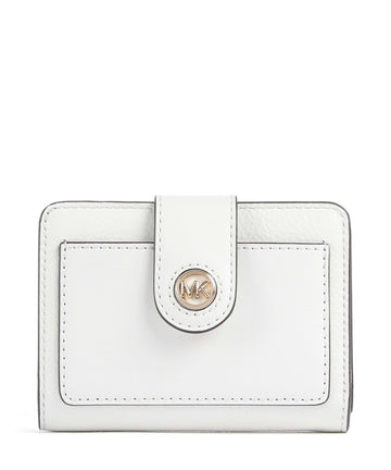 Michael Kors MK Charm Monedero optic white