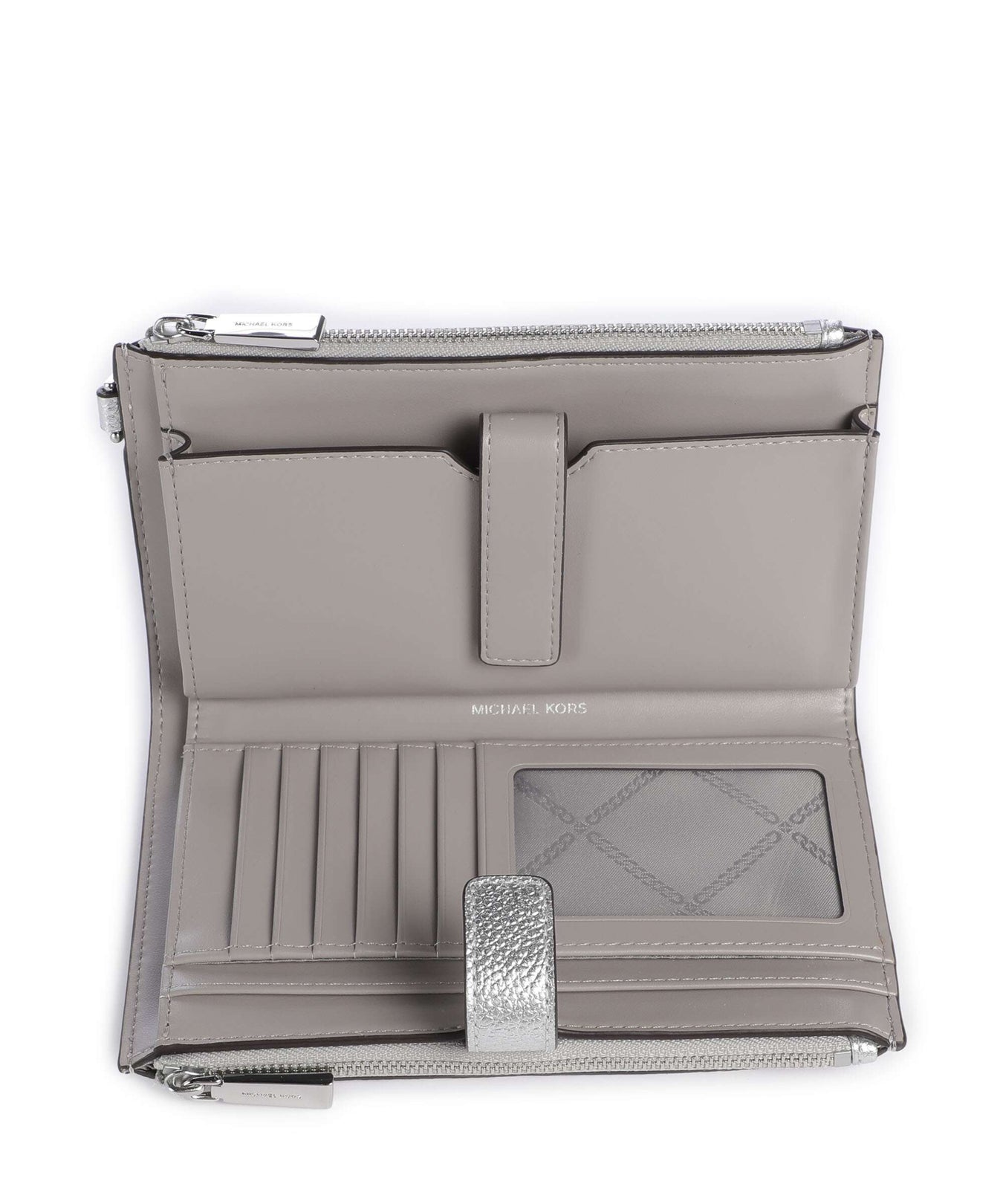 Michael Kors Jet Set Wallet silver