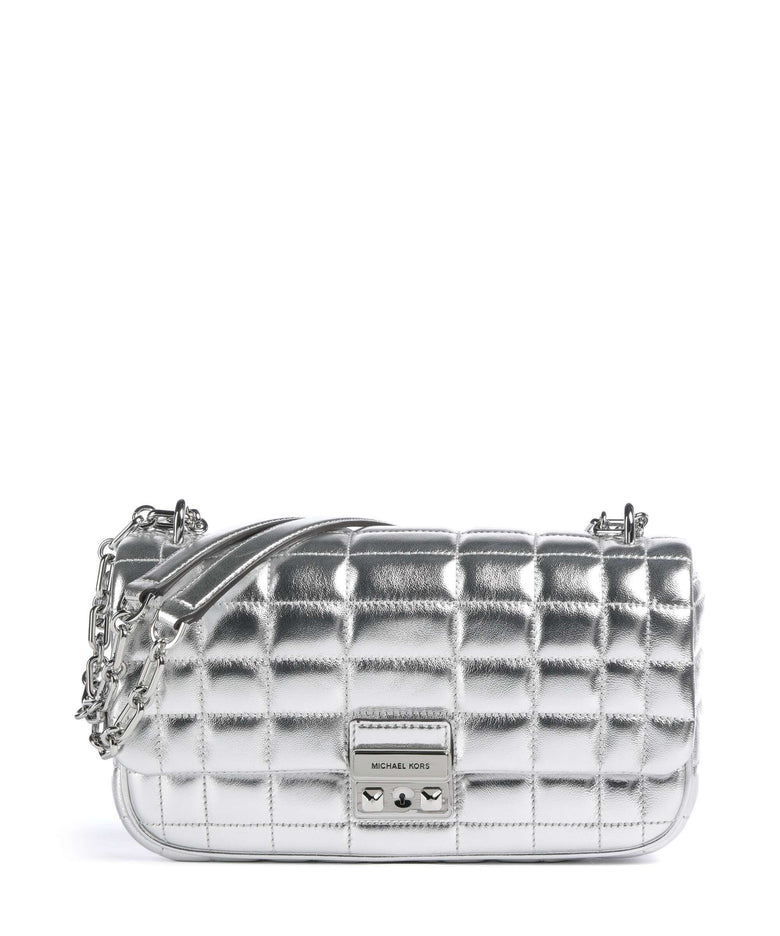 Michael Kors Tribeca Shoulder bag silver