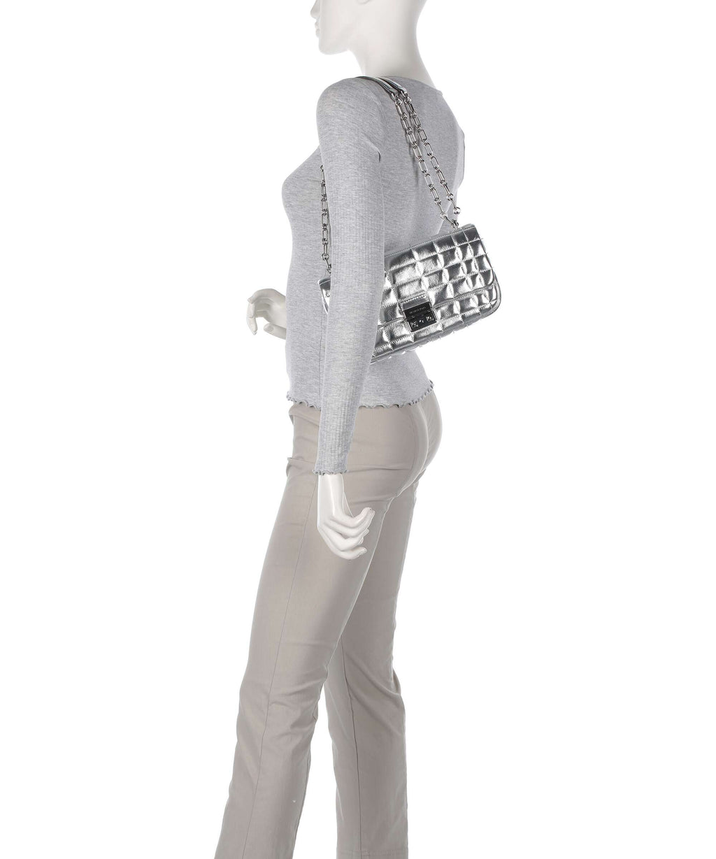 Michael Kors Tribeca Shoulder bag silver