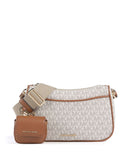 Michael Kors Jet Set Bandolera vanilla/acorn