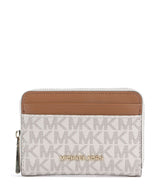 Michael Kors Jet Set Monedero vanilla/acorn