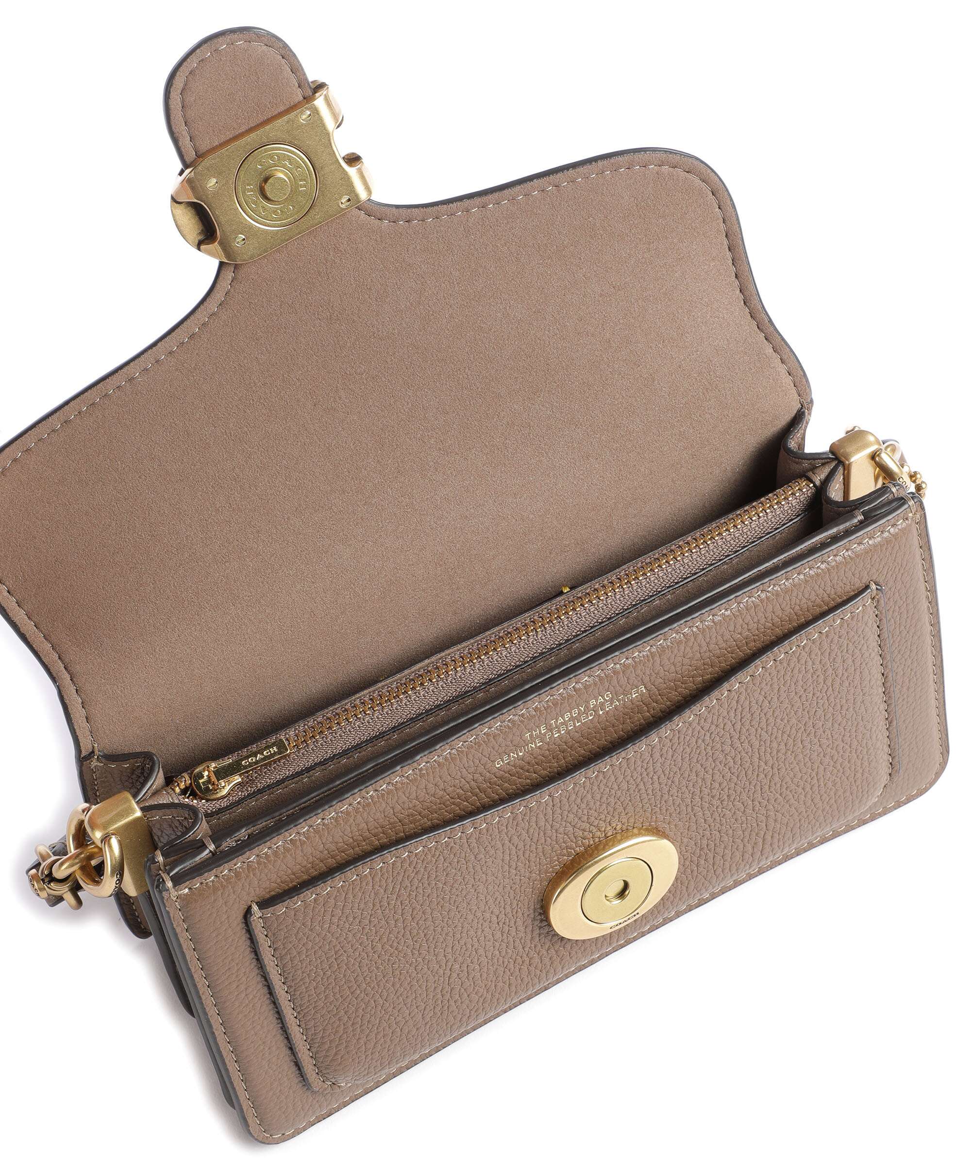 Coach Tabby 20 Crossbody bag dark stone