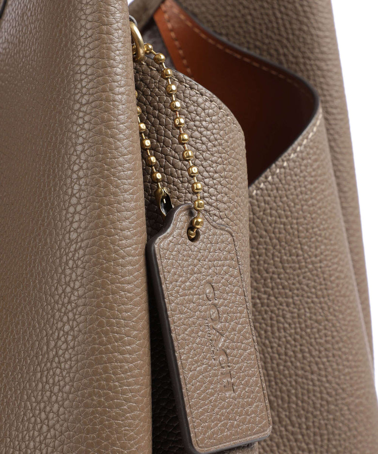 Coach Lana Hobo bag dark stone