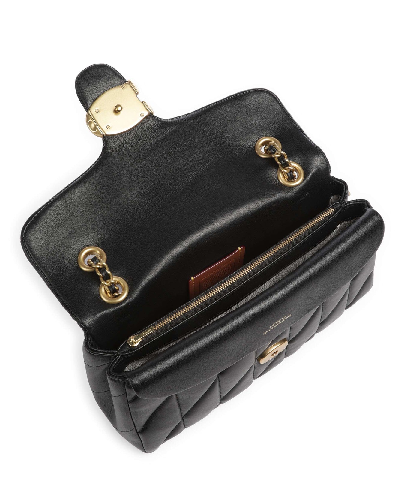 Coach Tabby Quilted 26 Shoulder bag black